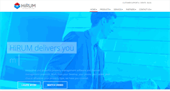 Desktop Screenshot of hirum.com.au