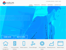 Tablet Screenshot of hirum.com.au